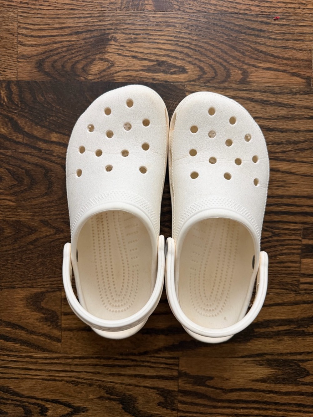 CROCS Classic Clog Sandals in Cream